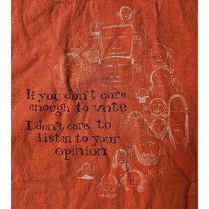 Patagonia Vote Tee Shirt Organic S